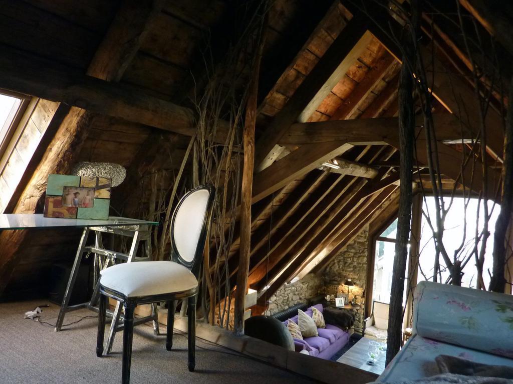 La Borda Del Zarrastiecho Villa Sallent De Gallego Phòng bức ảnh